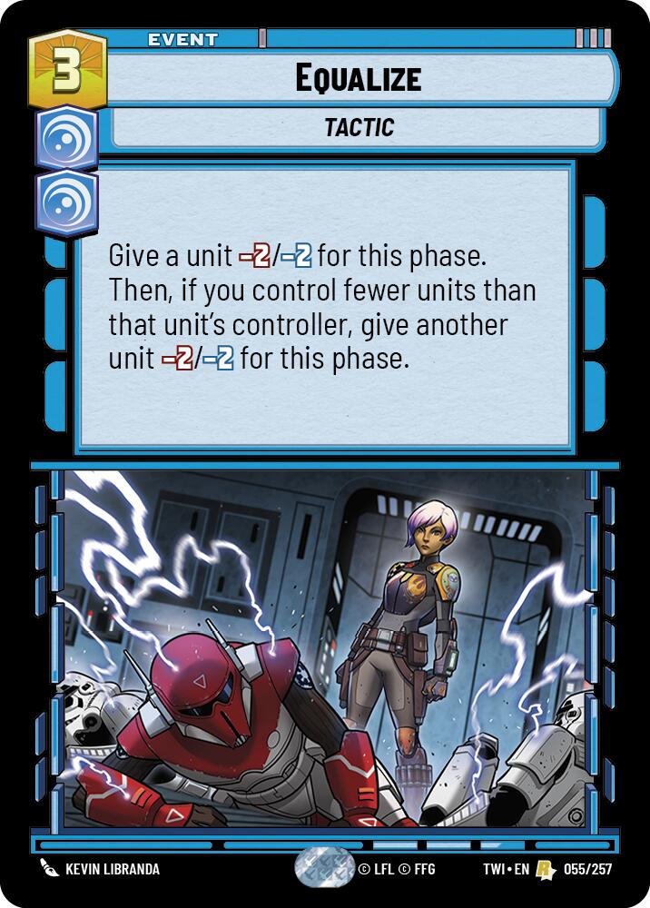 Equalize (055/257) (055/257) [Twilight of the Republic] | Deep Dive Games St. Marys