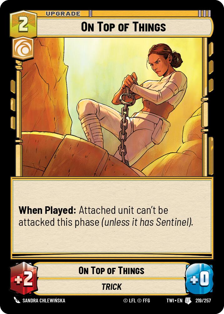 On Top of Things (219/257) (219/257) [Twilight of the Republic] | Deep Dive Games St. Marys