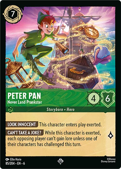 Peter Pan - Never Land Prankster (85/204) [Azurite Sea] | Deep Dive Games St. Marys