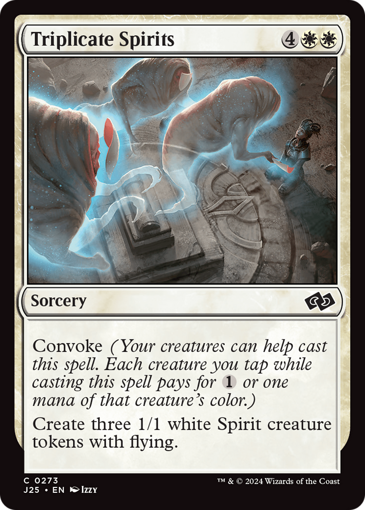 Triplicate Spirits [Foundations Jumpstart] | Deep Dive Games St. Marys