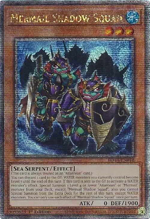 Mermail Shadow Squad (Quarter Century Secret Rare) [ROTA-EN018] Quarter Century Secret Rare | Deep Dive Games St. Marys
