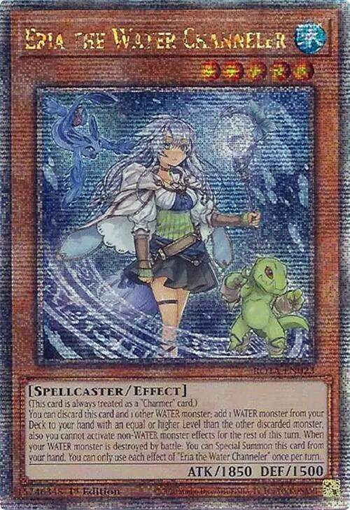 Eria the Water Channeler (Quarter Century Secret Rare) [ROTA-EN023] Quarter Century Secret Rare | Deep Dive Games St. Marys