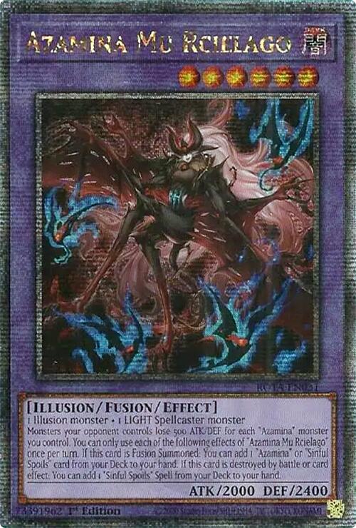 Azamina Mu Rcielago (Quarter Century Secret Rare) [ROTA-EN031] Quarter Century Secret Rare | Deep Dive Games St. Marys