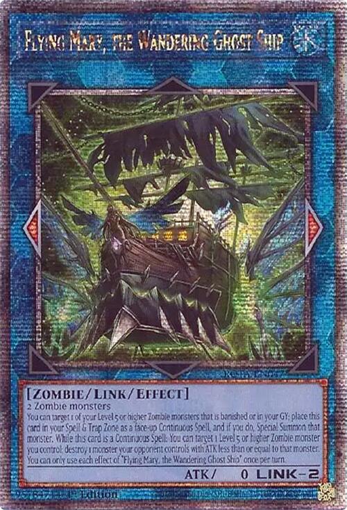 Flying Mary, the Wandering Ghost Ship (Quarter Century Secret Rare) [ROTA-EN047] Quarter Century Secret Rare | Deep Dive Games St. Marys