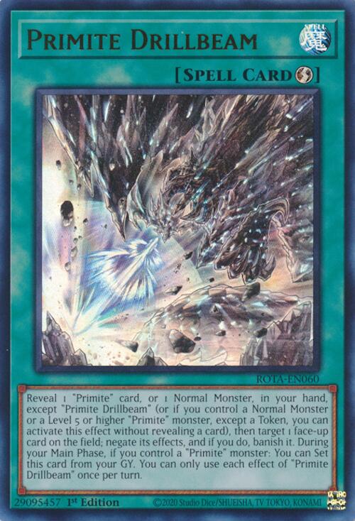 Primite Drillbeam [ROTA-EN060] Ultra Rare | Deep Dive Games St. Marys