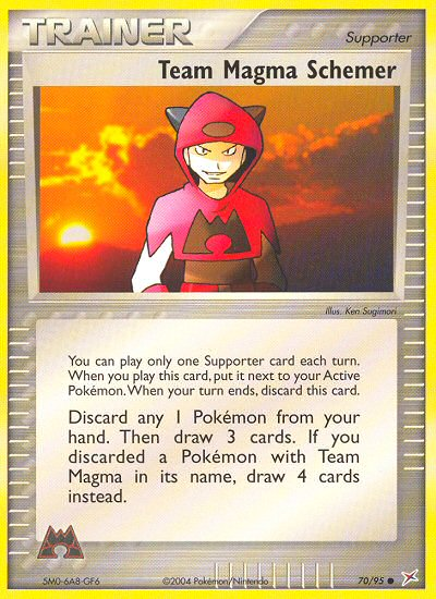 Team Magma Schemer (70/95) [EX: Team Magma vs Team Aqua] | Deep Dive Games St. Marys