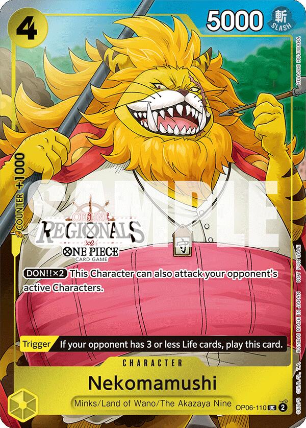 Nekomamushi (Offline Regional 2024 Vol. 3) [One Piece Promotion Cards] | Deep Dive Games St. Marys