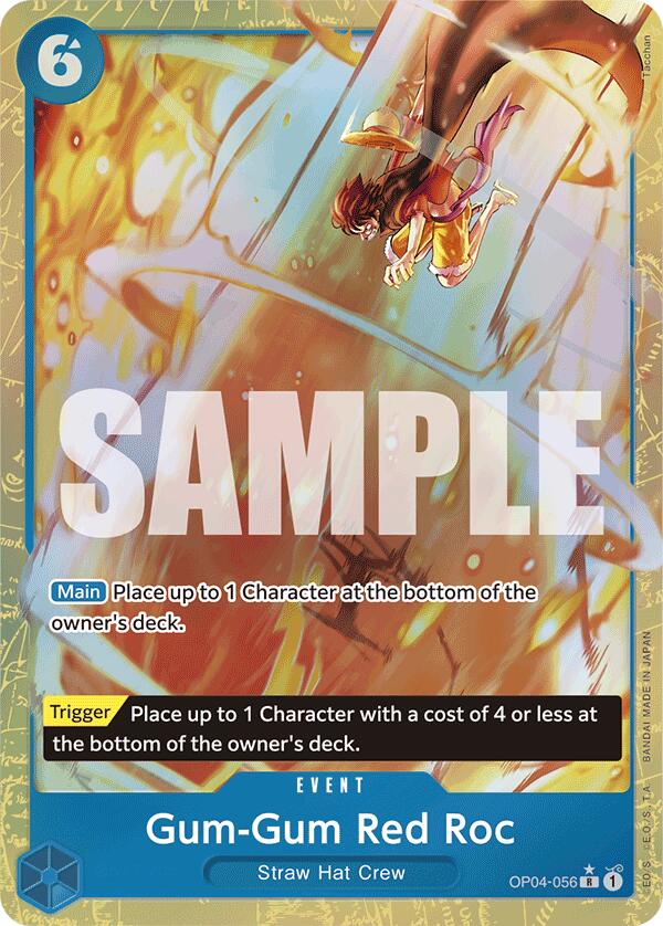 Gum-Gum Red Roc (Alternate Art) [Premium Booster -The Best-] | Deep Dive Games St. Marys