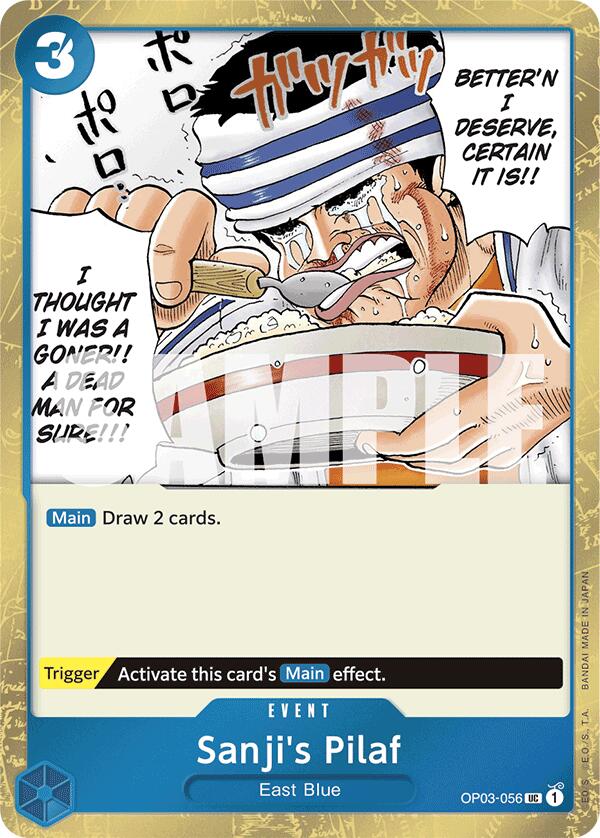 Sanji's Pilaf (Jolly Roger Foil) [Premium Booster -The Best-] | Deep Dive Games St. Marys