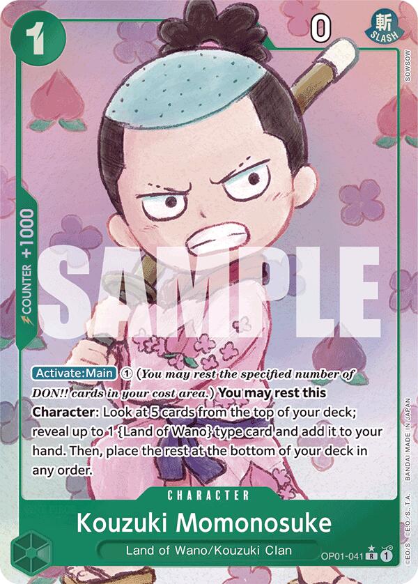 Kouzuki Momonosuke (Alternate Art) [Premium Booster -The Best-] | Deep Dive Games St. Marys