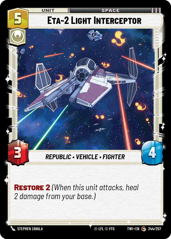 ETA-2 Light Interceptor (244/257) (244/257) [Twilight of the Republic] | Deep Dive Games St. Marys