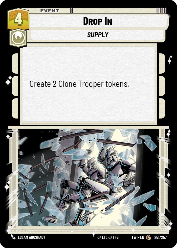 Drop In (251/257) (251/257) [Twilight of the Republic] | Deep Dive Games St. Marys