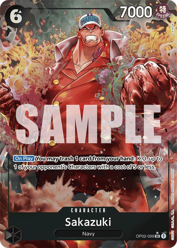 Sakazuki (Full Art) [Premium Booster -The Best-] | Deep Dive Games St. Marys