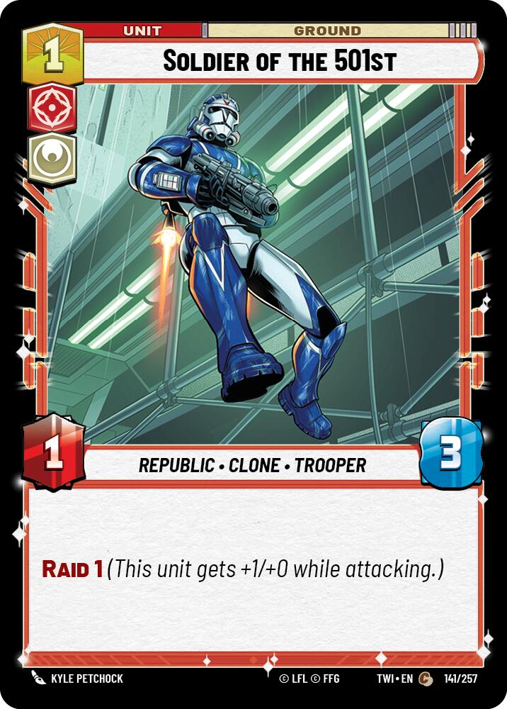 Soldier of the 501st (141/257) (141/257) [Twilight of the Republic] | Deep Dive Games St. Marys