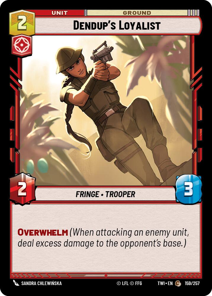 Dendup's Loyalist (159/257) (159/257) [Twilight of the Republic] | Deep Dive Games St. Marys