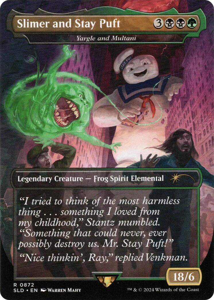 Slimer and Stay Puft - Yargle and Multani [Secret Lair Drop Series] | Deep Dive Games St. Marys