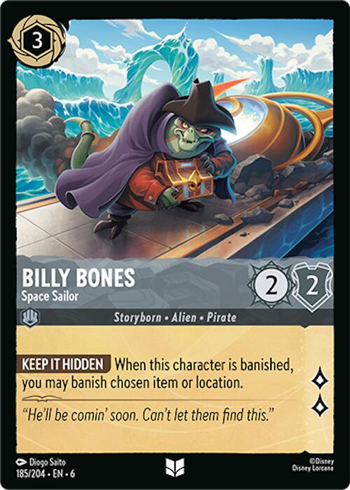 Billy Bones - Space Sailor (185/204) [Azurite Sea] | Deep Dive Games St. Marys
