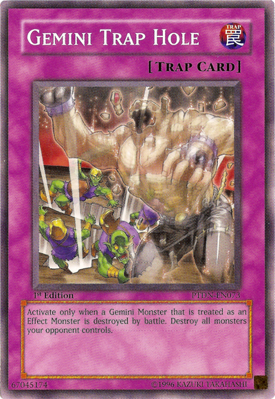 Gemini Trap Hole [PTDN-EN073] Common | Deep Dive Games St. Marys