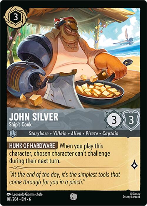 John Silver - Ship's Cook (181/204) [Azurite Sea] | Deep Dive Games St. Marys