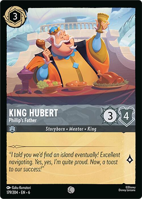 King Hubert - Phillip's Father (179/204) [Azurite Sea] | Deep Dive Games St. Marys