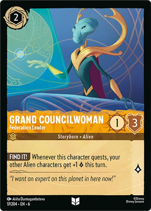 Grand Councilwoman - Federation Leader (17/204) [Azurite Sea] | Deep Dive Games St. Marys