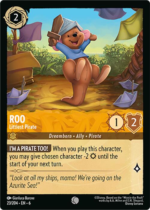 Roo - Littlest Pirate (23/204) [Azurite Sea] | Deep Dive Games St. Marys
