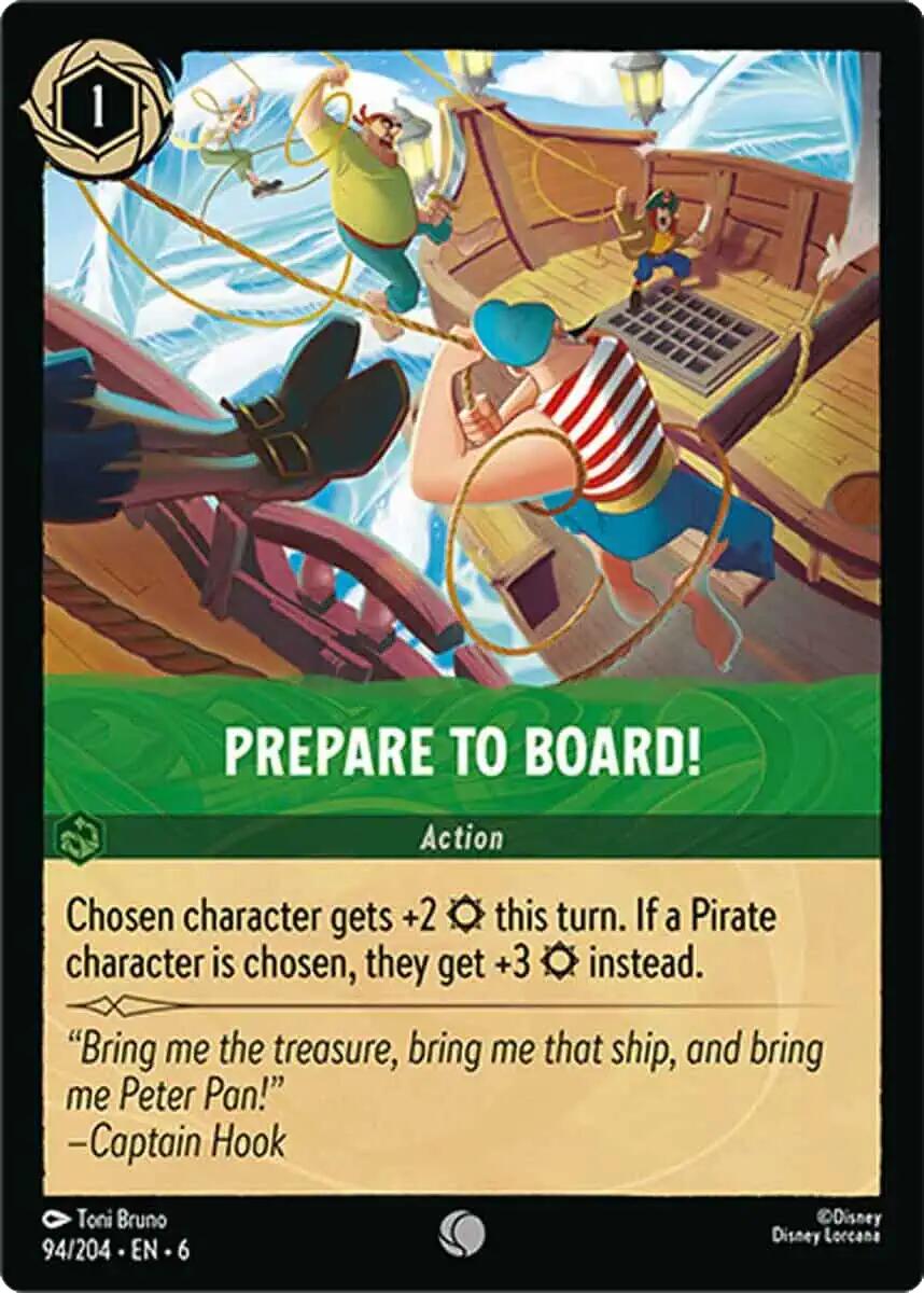 Prepare to Board! (94/204) [Azurite Sea] | Deep Dive Games St. Marys