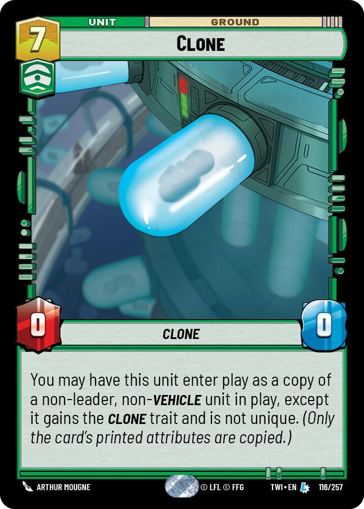 Clone (116/257) (116/257) [Twilight of the Republic] | Deep Dive Games St. Marys