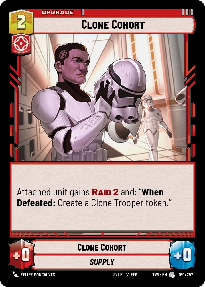 Clone Cohort (169/257) (169/257) [Twilight of the Republic] | Deep Dive Games St. Marys