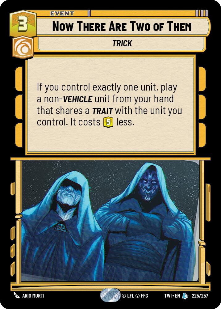 Now There Are Two of Them (225/257) (225/257) [Twilight of the Republic] | Deep Dive Games St. Marys