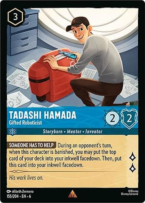 Tadashi Hamada - Gifted Roboticist (155/204) [Azurite Sea] | Deep Dive Games St. Marys