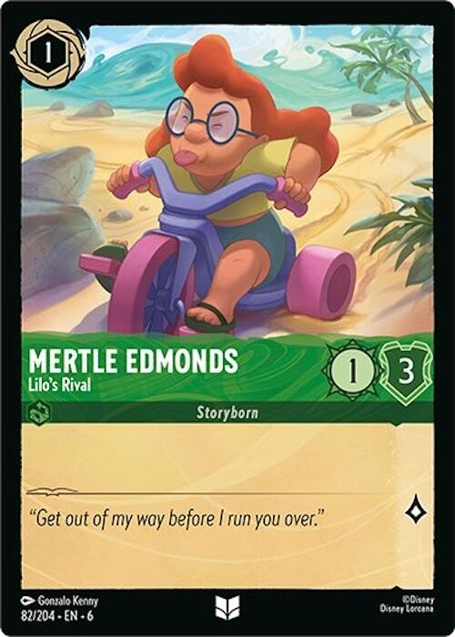 Mertle Edmonds - Lilo's Rival (82/204) [Azurite Sea] | Deep Dive Games St. Marys
