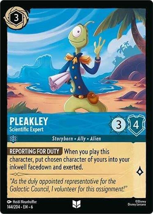 Pleakley - Scientific Expert (144/204) [Azurite Sea] | Deep Dive Games St. Marys