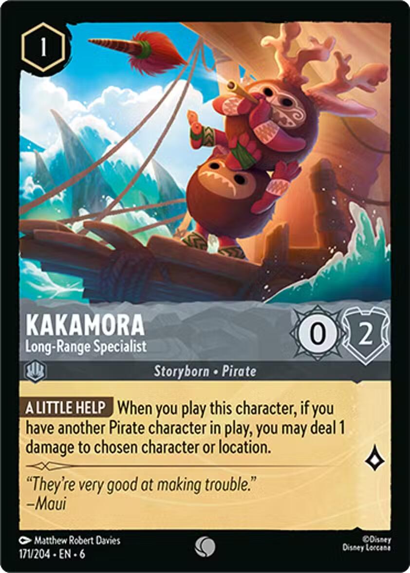Kakamora - Long-Range Specialist (171/204) [Azurite Sea] | Deep Dive Games St. Marys