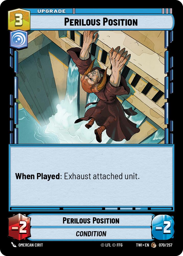 Perilous Position (070/257) (070/257) [Twilight of the Republic] | Deep Dive Games St. Marys