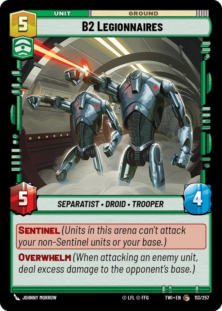 B2 Legionnaires (113/257) (113/257) [Twilight of the Republic] | Deep Dive Games St. Marys