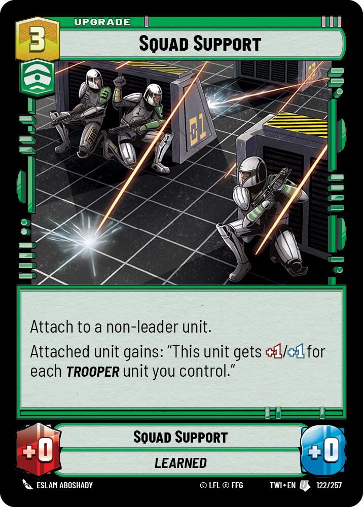 Squad Support (122/257) (122/257) [Twilight of the Republic] | Deep Dive Games St. Marys