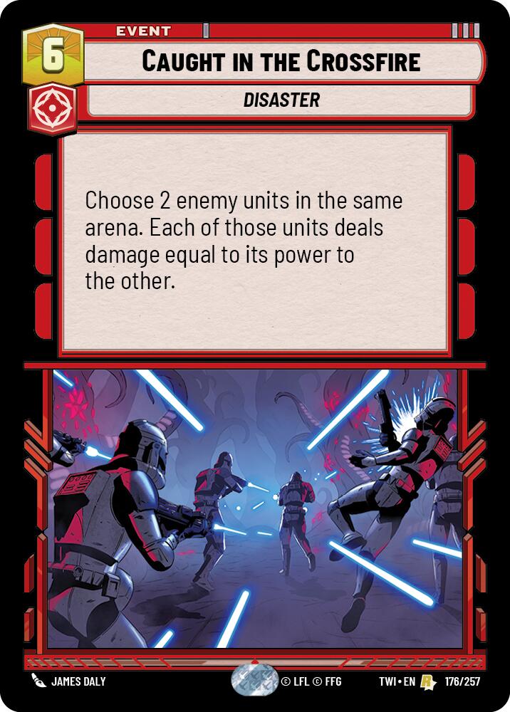 Caught in the Crossfire (176/257) (176/257) [Twilight of the Republic] | Deep Dive Games St. Marys