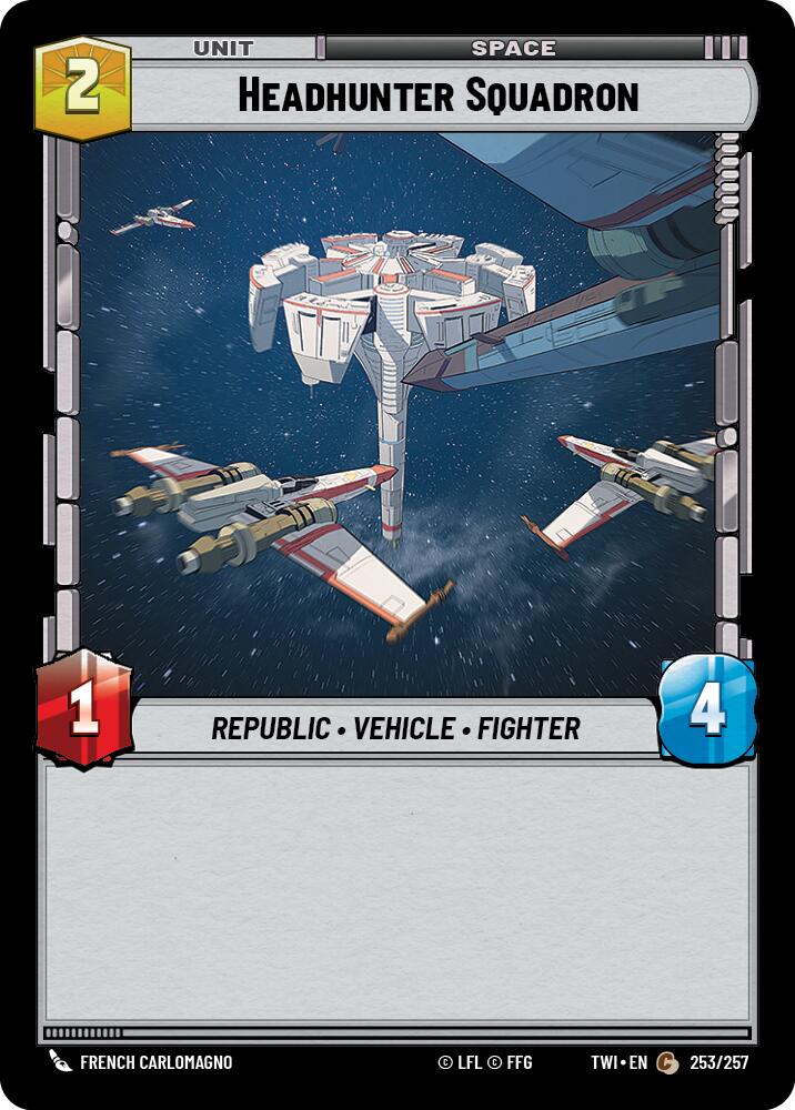 Headhunter Squadron (253/257) (253/257) [Twilight of the Republic] | Deep Dive Games St. Marys