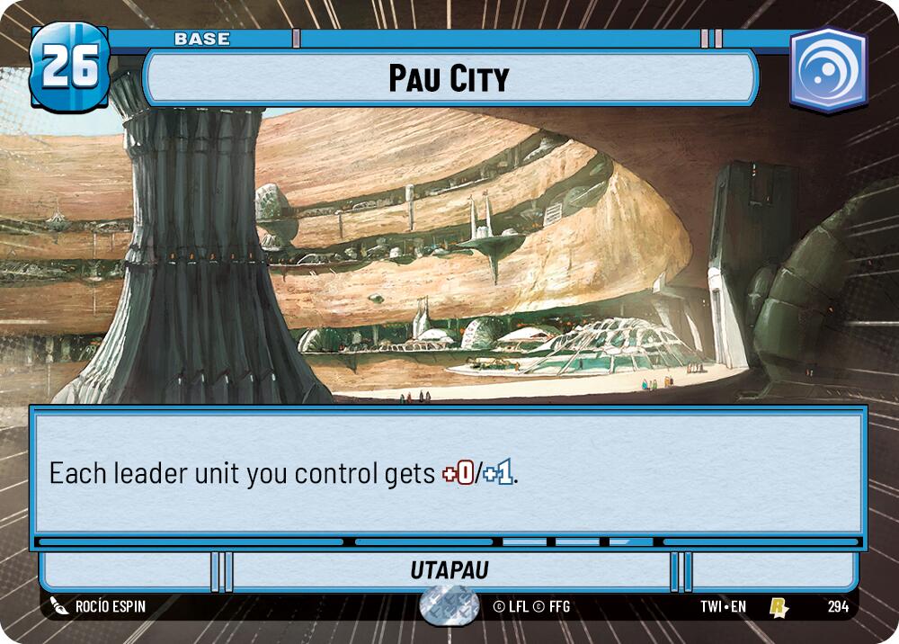 Pau City (294) (Hyperspace) (294) [Twilight of the Republic] | Deep Dive Games St. Marys