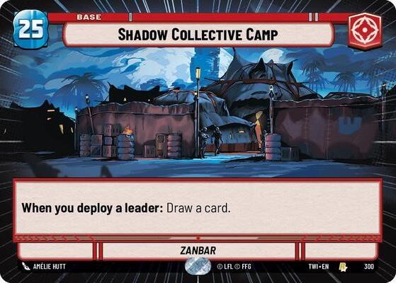 Shadow Collective Camp (300) (Hyperspace) (300) [Twilight of the Republic] | Deep Dive Games St. Marys