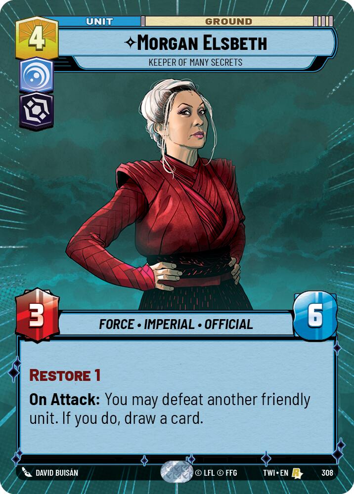 Morgan Elsbeth - Keeper of Many Secrets (308) (Hyperspace) (308) [Twilight of the Republic] | Deep Dive Games St. Marys