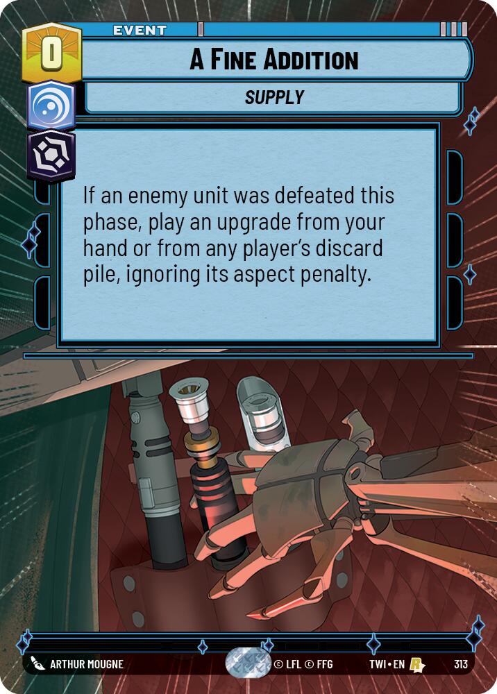 A Fine Addition (313) (Hyperspace) (313) [Twilight of the Republic] | Deep Dive Games St. Marys