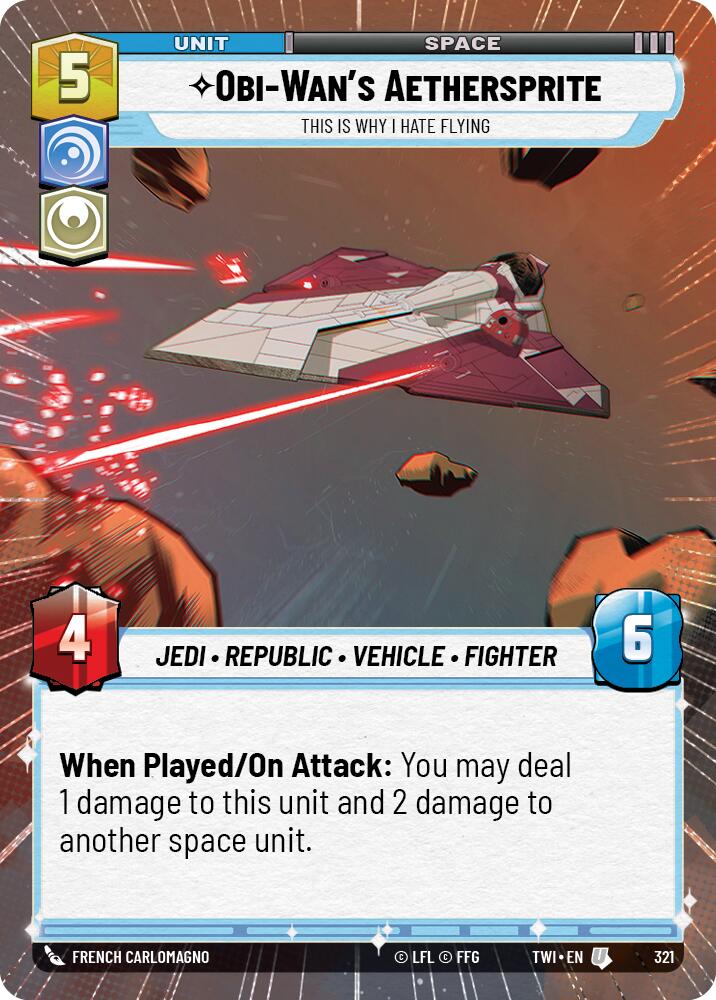Obi-Wan's Aethersprite - This is Why I Hate Flying (321) (Hyperspace) (321) [Twilight of the Republic] | Deep Dive Games St. Marys