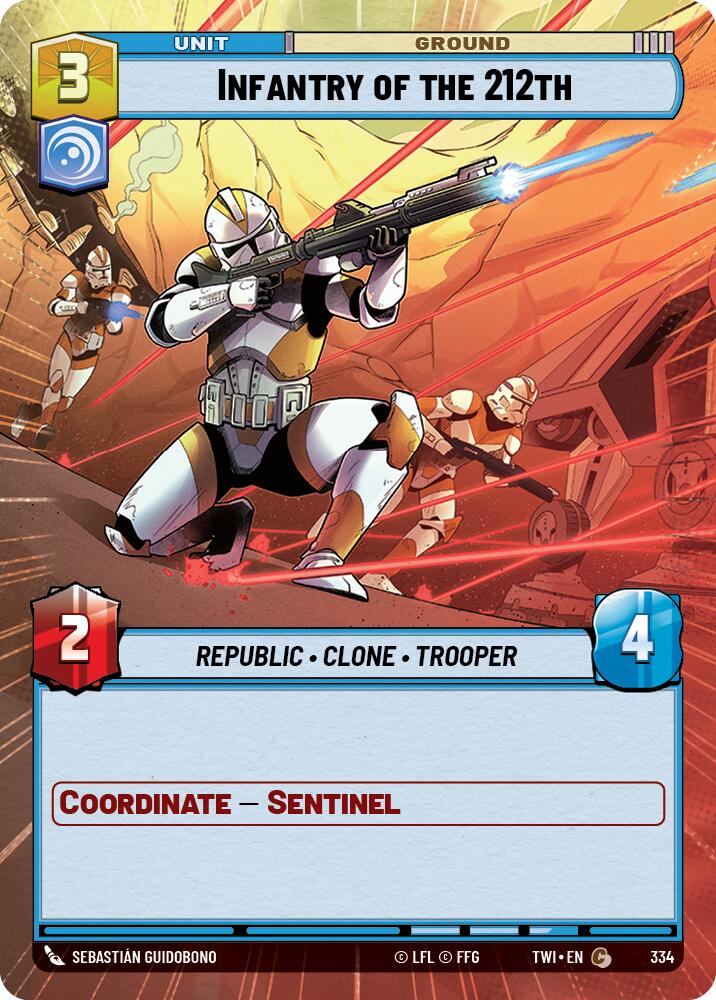 Infantry of the 212th (334) (Hyperspace) (334) [Twilight of the Republic] | Deep Dive Games St. Marys