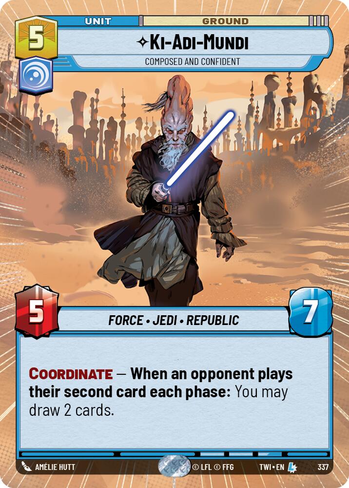 Ki-Adi-Mundi - Composed and Confident (337) (Hyperspace) (337) [Twilight of the Republic] | Deep Dive Games St. Marys