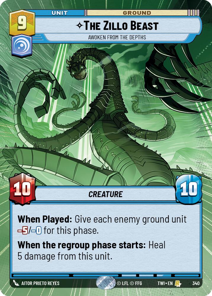 The Zillo Beast - Awoken From The Depths (340) (Hyperspace) (340) [Twilight of the Republic] | Deep Dive Games St. Marys
