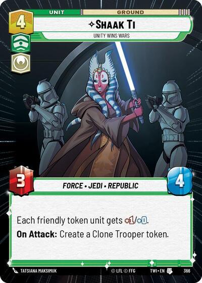 Shaak Ti - Unity Wins Wars (366) (Hyperspace) (366) [Twilight of the Republic] | Deep Dive Games St. Marys
