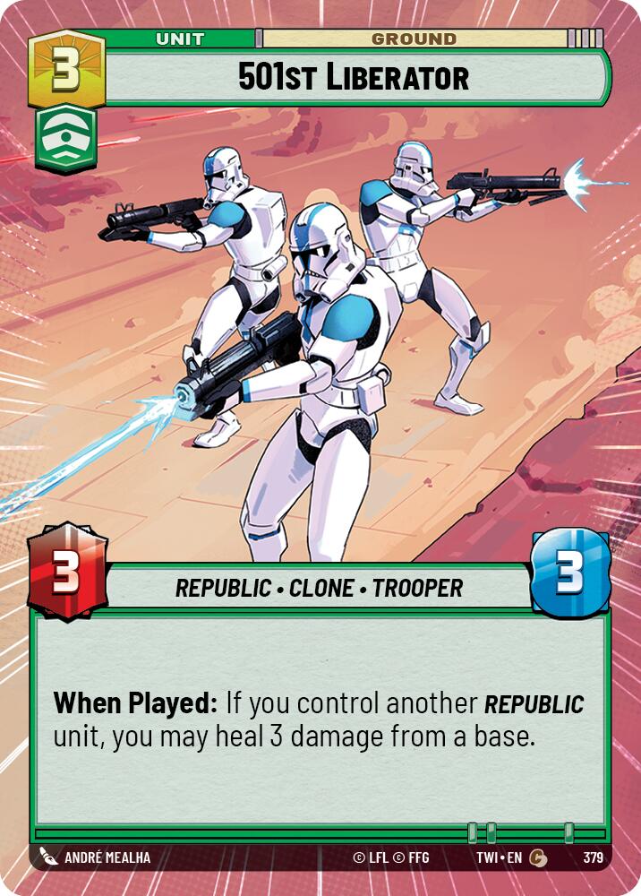 501st Liberator (379) (Hyperspace) (379) [Twilight of the Republic] | Deep Dive Games St. Marys