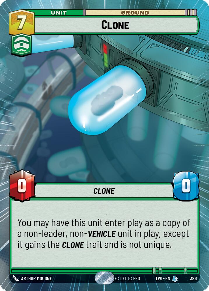 Clone (386) (Hyperspace) (386) [Twilight of the Republic] | Deep Dive Games St. Marys